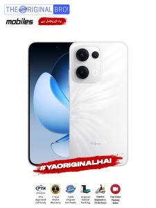 Oppo Reno 13 5G - 12GB RAM - 256GB Storage - PTA Approved - 12 Months Warranty - White - The Original Bro Mobiles - TOB33